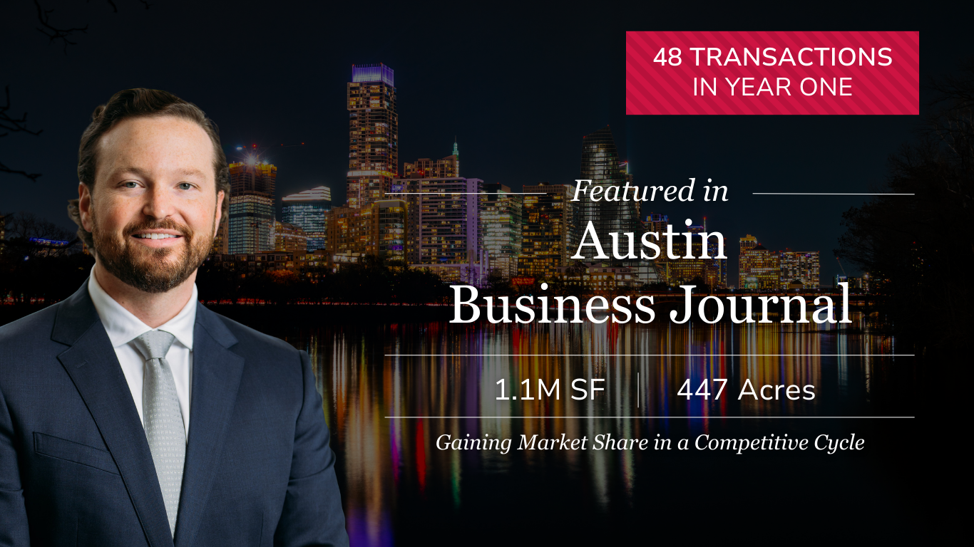 Austin Commercial Real Estate Firm Featured in ABJ for First Year Performance