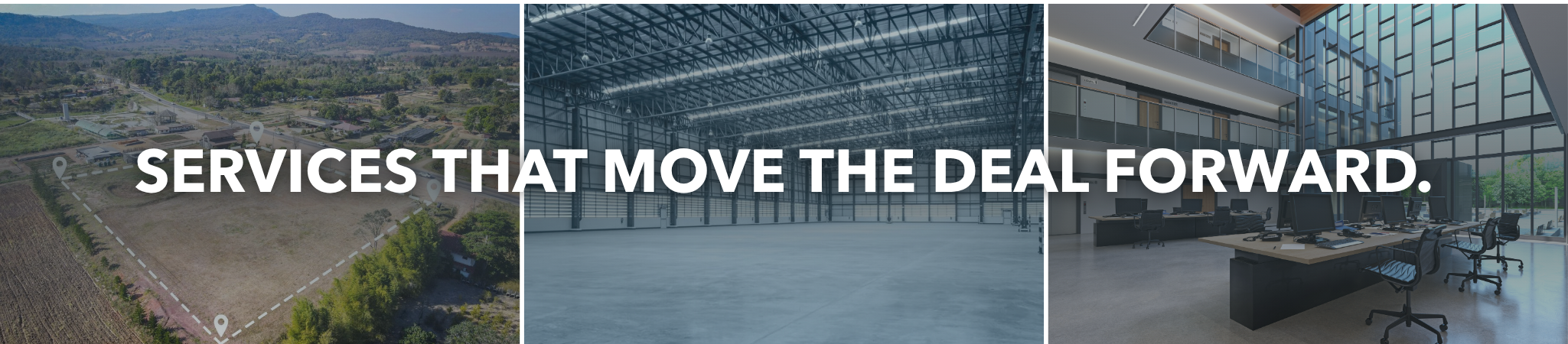 Land, industrial warehouse and office properties in Austin – services that move the deal forward