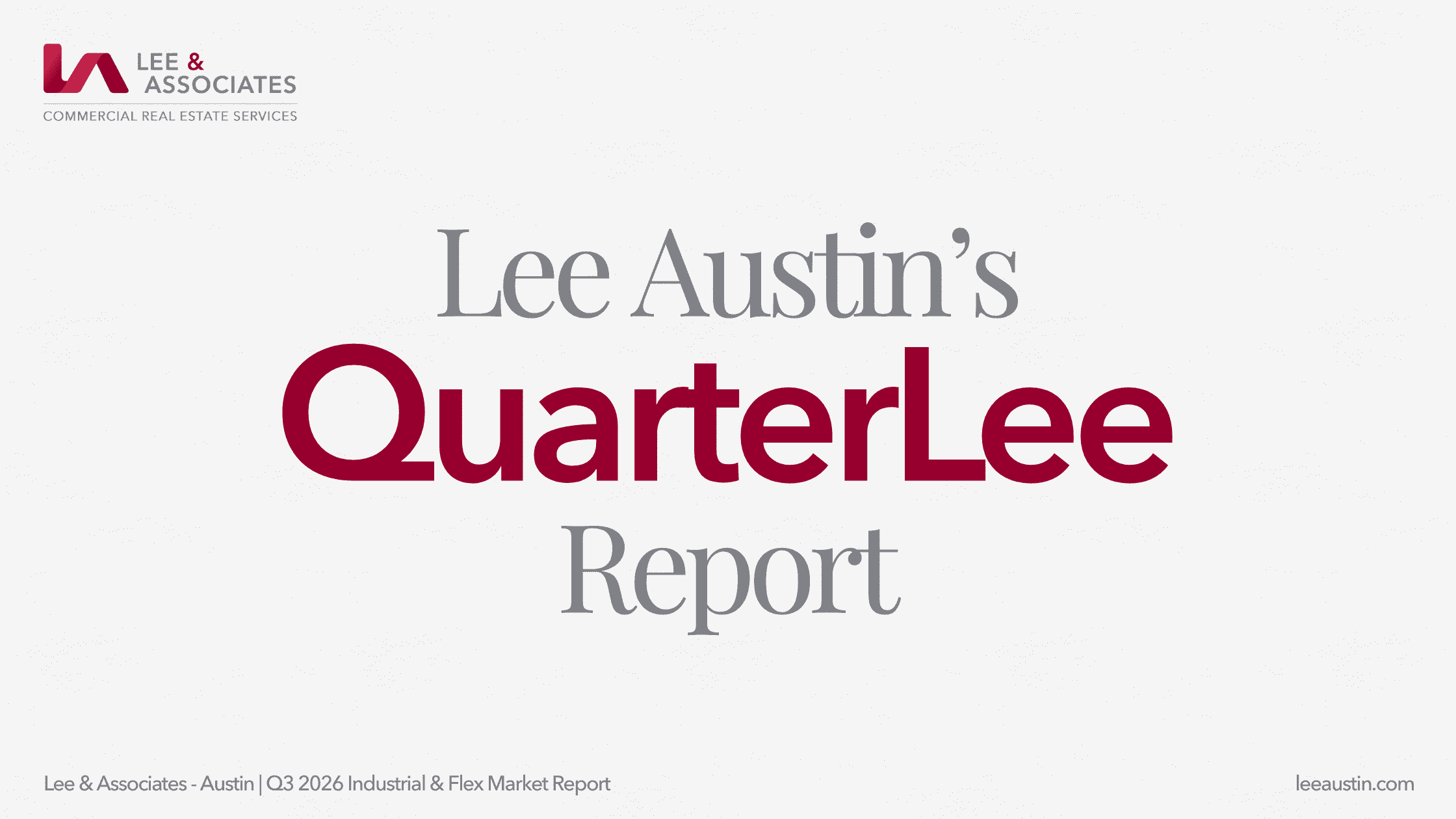 Austin Industrial/Flex Market Q3 2026: Demand Accelerates as Vacancy Tightens